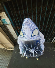 Casual Retro Spider Graffiti Zip-Up Hoodie