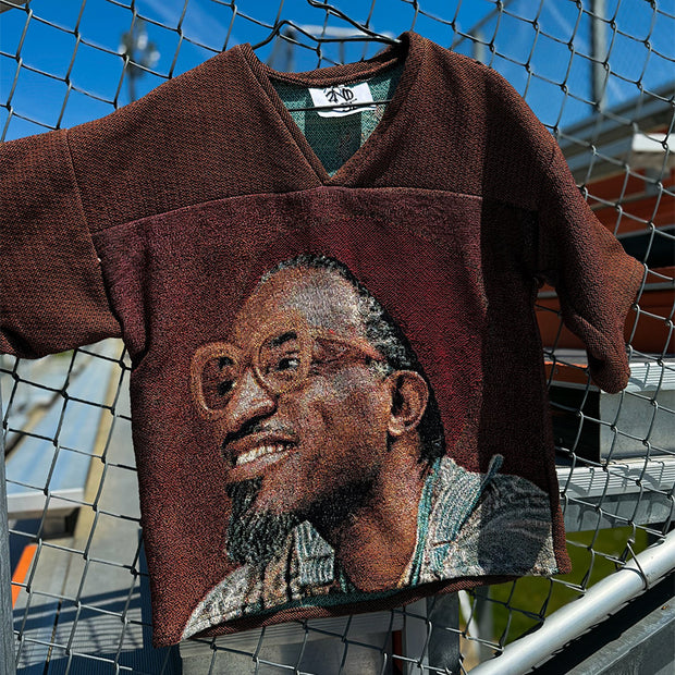 Vintage 3stacks V-neck jersey T-shirt