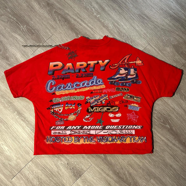 Thug Block Casual Street Tee