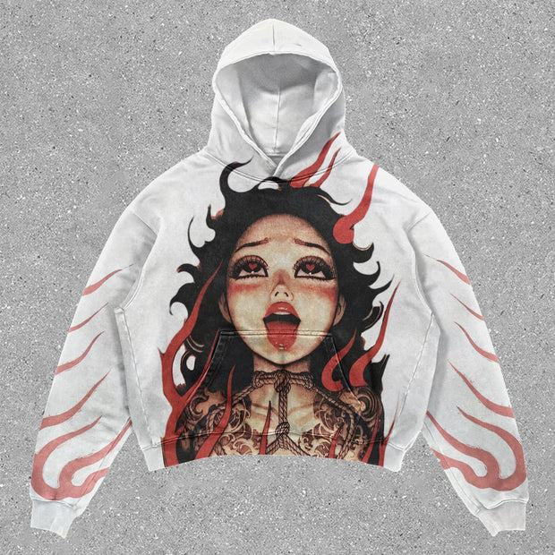 Stylish personalized printed pattern hoodie