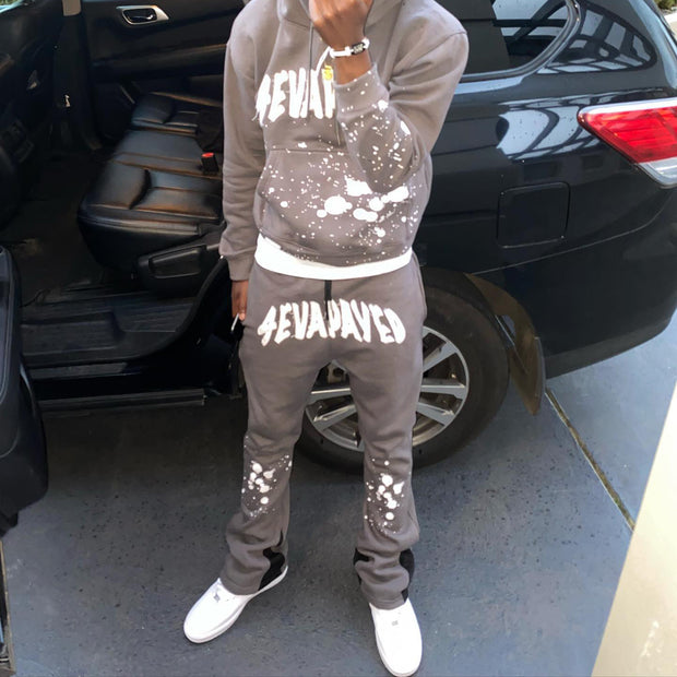 Stylish personalized printed hoodie set