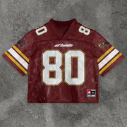 Seahawks casual street stitching mesh jersey