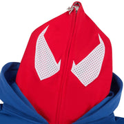 Contrast Spider-Man Full-Zip Hoodie