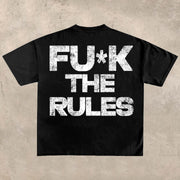 Street Print Crew Neck T-Shirt