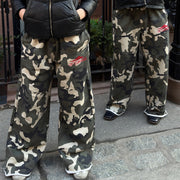 Camouflage Hunter Casual Street Wide Leg Sweat Pants