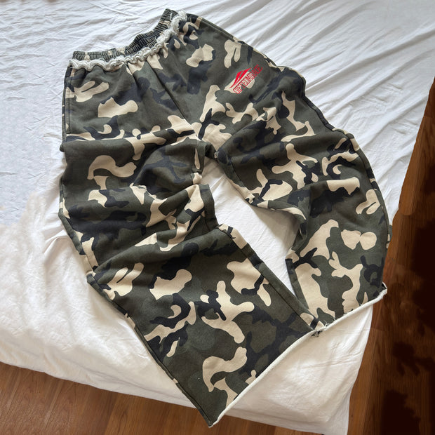 Camouflage Hunter Casual Street Wide Leg Sweat Pants