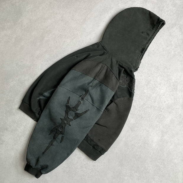 Torn Casual Street Hoodie