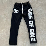 One Of One Print Drawstring Pocket Trousers