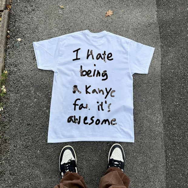 Fashionable Hip-Hop Printed T-Shirt
