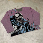 Cartoon casual tapestry sweatshirt