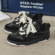 Limited Edition Double Lace and Chain Outdoor Sneakers