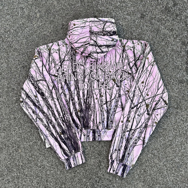 Sakura casual street hoodie