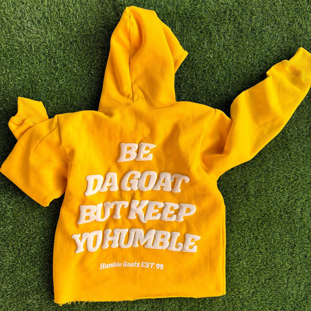 Humble Goals Bubble Print Long Sleeve Hoodies