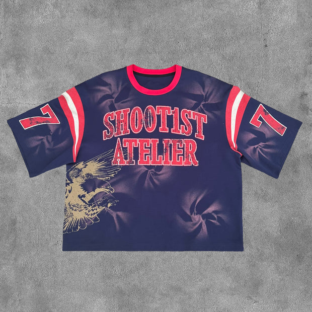 Shootist Atelier 77 Print Short Sleeve T-Shirt