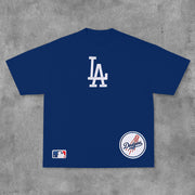 Los Angeles Print Short Sleeve T-Shirt