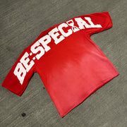 Personalized gradient loose short printed T-shirt