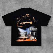 Personalized Character Concert Print Short Sleeve T-Shirt