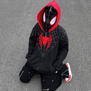 Spider-Man Retro Contrast Full-Zip Hoodie