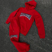 Casual Street Track Pants Hoodie Two-Piece Set