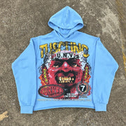 Gold Teeth Casual Street Hoodie