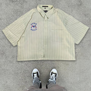Street Poker Print Short Sleeve Shirt