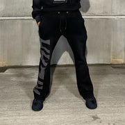 Casual letter print trousers