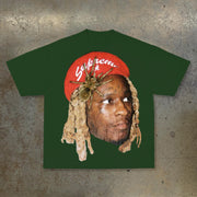 Free Spyda Print Short Sleeve T-Shirt