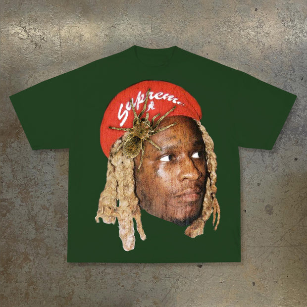 Free Spyda Print Short Sleeve T-Shirt
