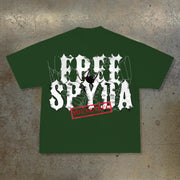 Free Spyda Print Short Sleeve T-Shirt