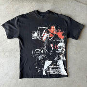 Pop Musician Print T-Shirt