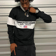 American Stitching Casual Street College Football Polo