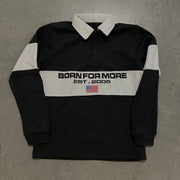American Stitching Casual Street College Football Polo