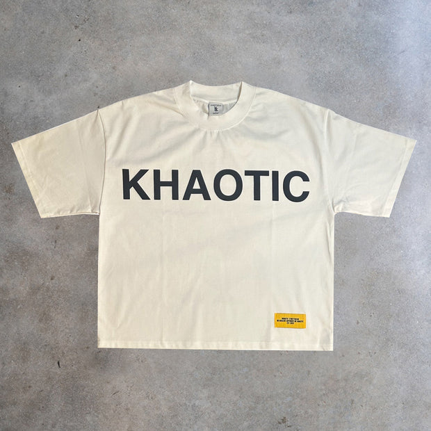 Street Casual Letter Print T-shirt