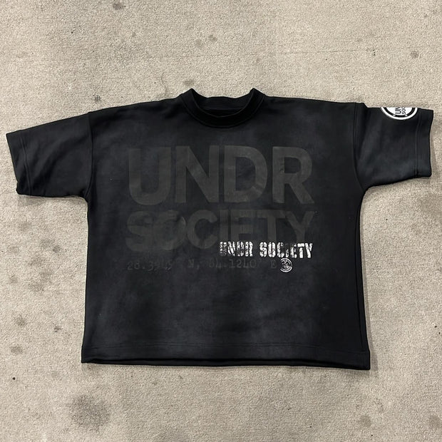 Undr Social Print Short Sleeve T-Shirt