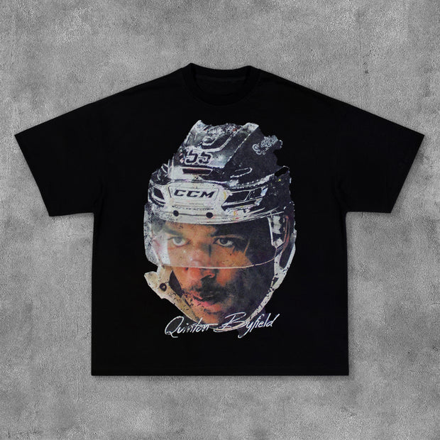 Personalized Player Print Short Sleeve T-Shirt