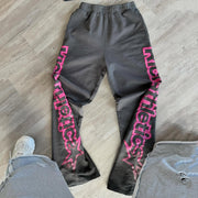 Hell Lucky Star Casual Street Vintage Sweat Pants