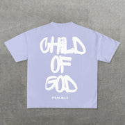 Child Of God Print Short Sleeve T-shirt