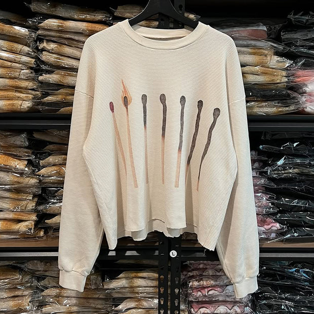 Misery Loves Company  Print Sweatshirt