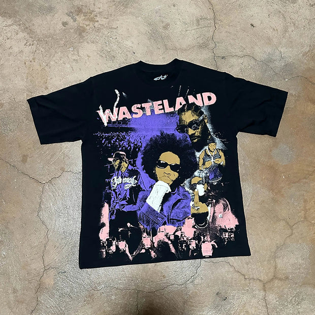 Street Style Printed Singer T-Shirt