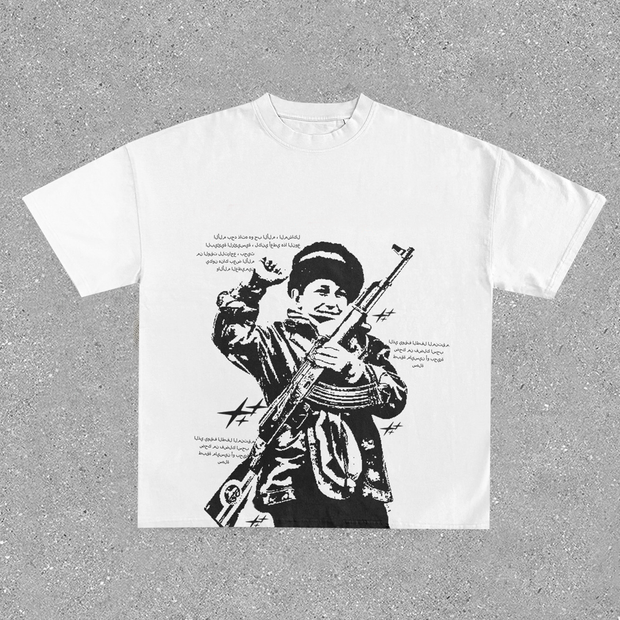 Vintage Boy Scout Print T-Shirt