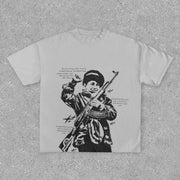 Vintage Boy Scout Print T-Shirt