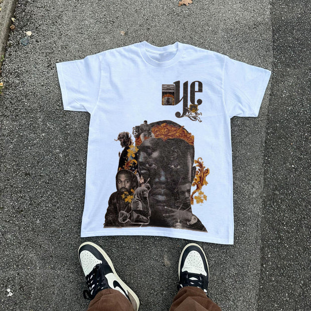 Fashionable Hip-Hop Printed T-Shirt