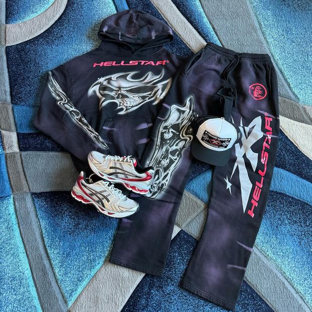 Stylish personalized printed hoodie set