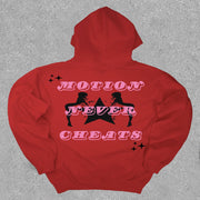 letter print loose hoodie