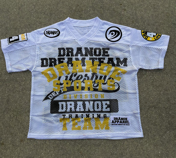 Casual Retro Street Mesh Jersey