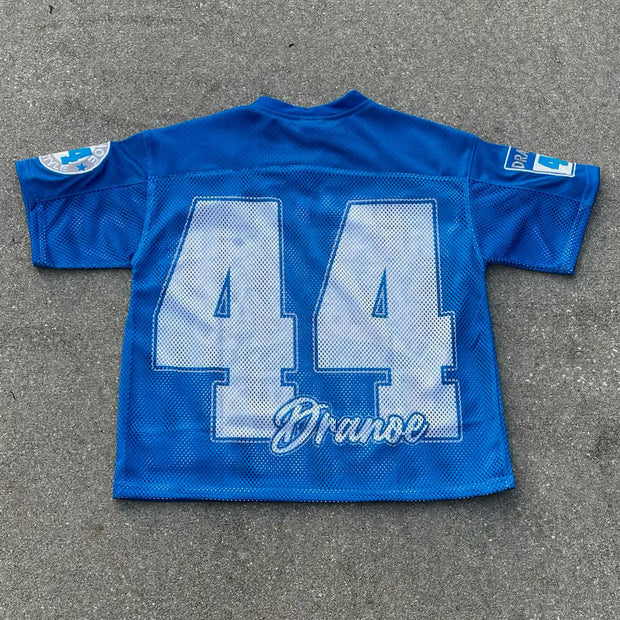 Casual Retro Street Mesh Jersey