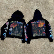 Soldier Casual Street Zip Hoodie