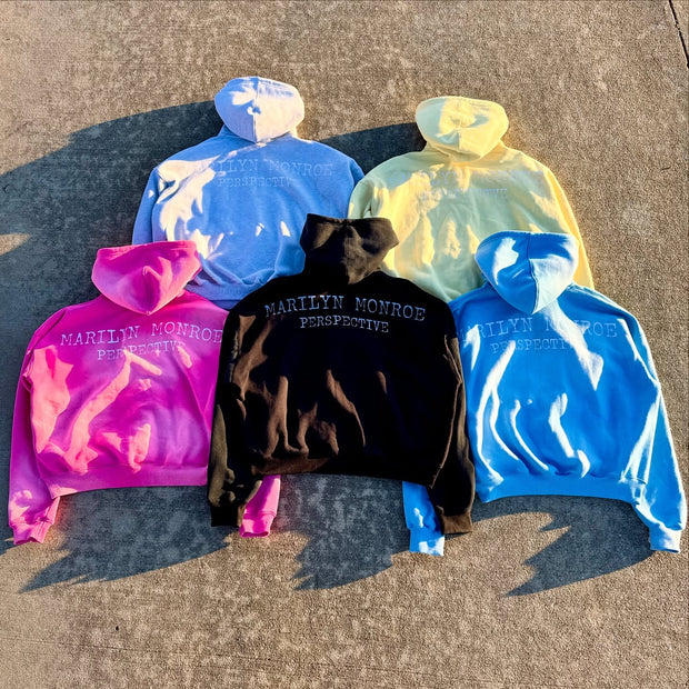Personalized ID print zip-up hoodie