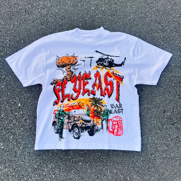 Casual crew neck oversized T-shirt