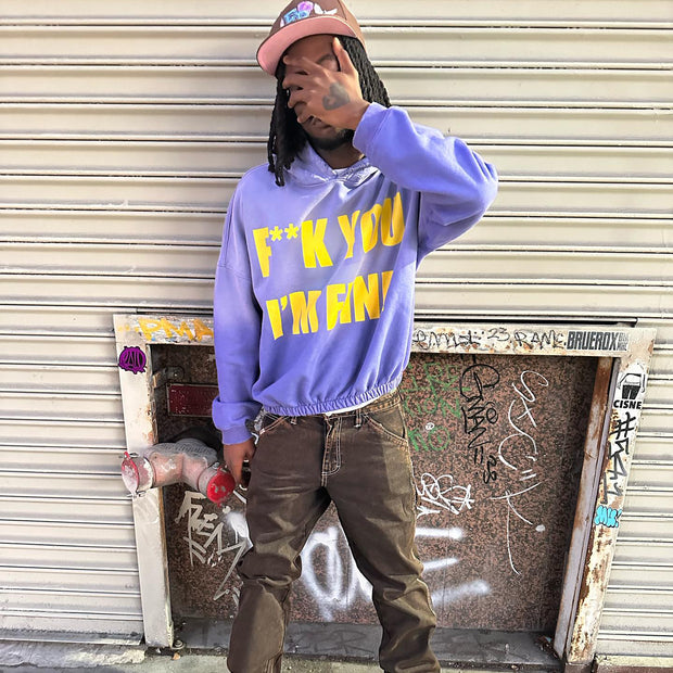 I'm Fine Casual Street Hoodie